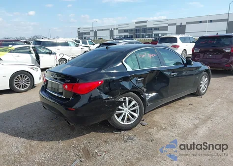 2016 Infiniti Q50 2.0T Premium z USA, uszkodzony, nr VIN JN1CV7APXGM200778